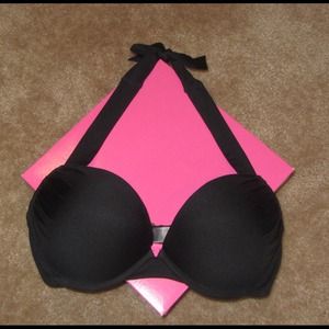 Victoria's Secret push-up halter swim top