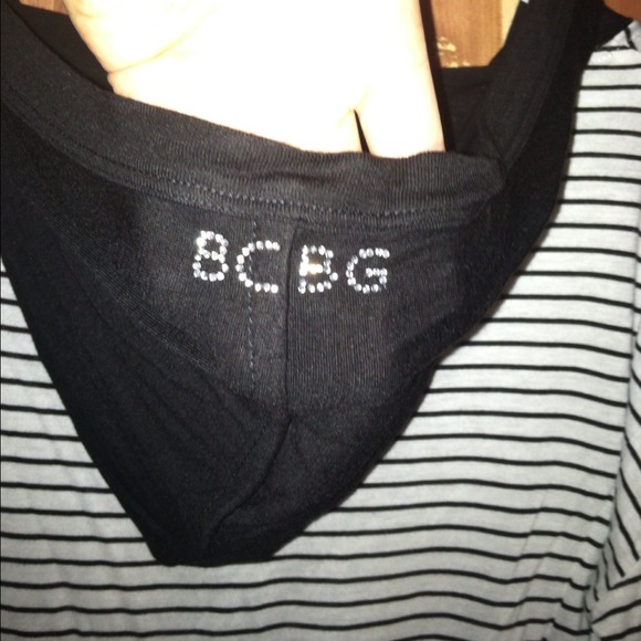 ✂Price Cut✂ BCBG New Stripe Cardigan Hoodie