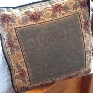 SOLD,,Tapestry throw pillow