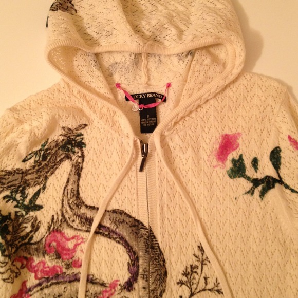 Lucky Brand Sweater Zip-up