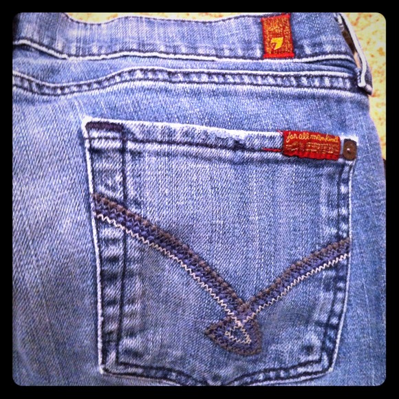 Bundle of 7 For All Mankind jeans