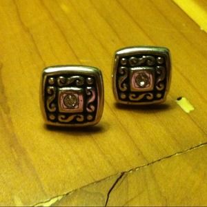 Brighton Square Post Earrings