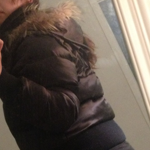 Black Eco red jacket. SO WARM - Picture 2 of 3