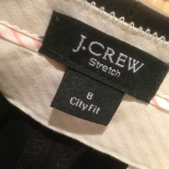 Black j.crew, City Fit pant with stretch