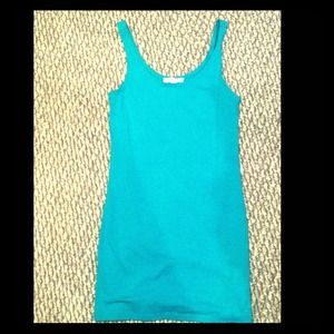Tank top slim fitting dress