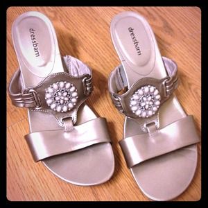 Dress Barn Jeweled sandals