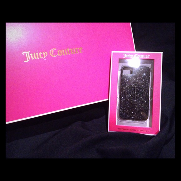 Juicy Couture black iPhone 4/4s case Nwt - Picture 1 of 2