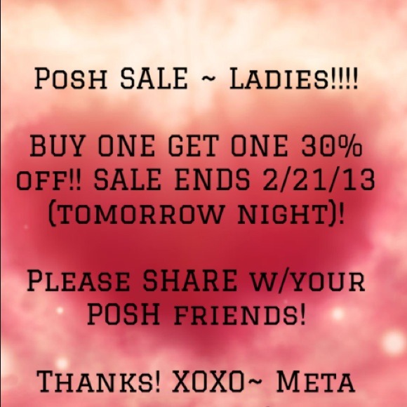 Today & tomorrow!!! Thanks for shopping my closet!