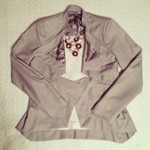 Love Stitch Grey Versatile Blazer