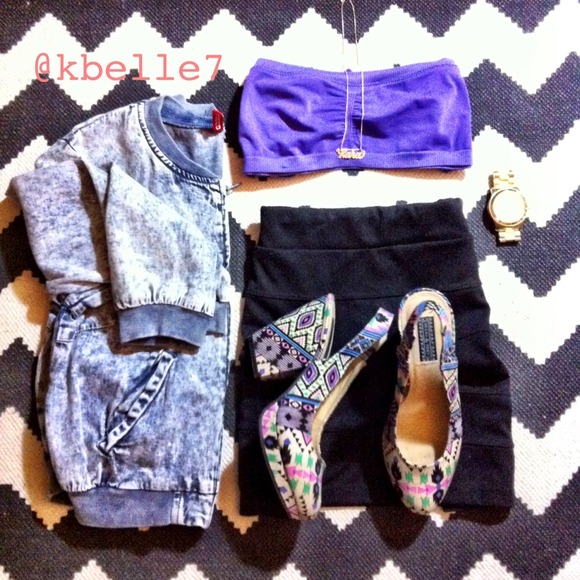 H&M Acid wash Jacket