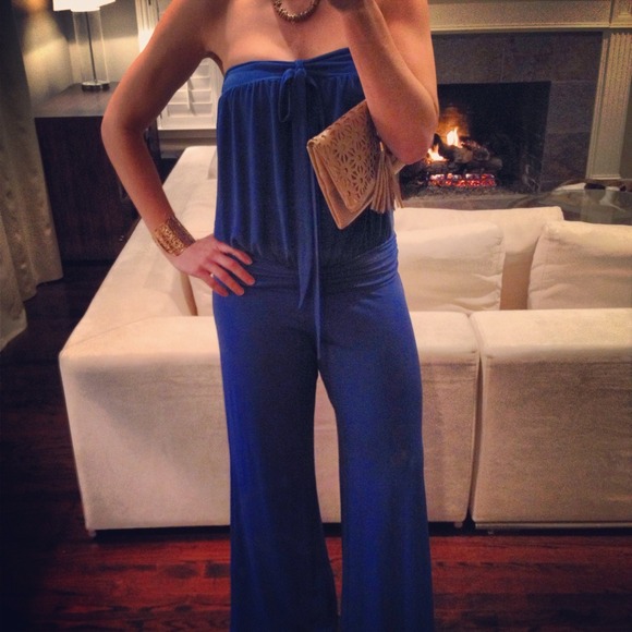 Cobalt Blue Jumpsuit