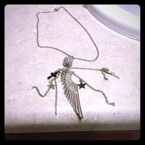Cute angel wing necklace