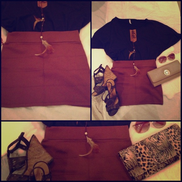 ⚠Bundled & Sold☑🍂Skirt🌰