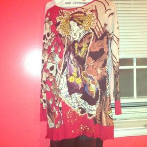 SOLD Ed Hardy cardigan