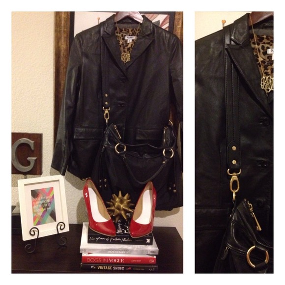 Gap Leather Jacket