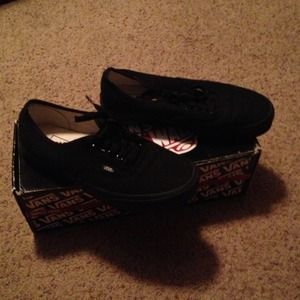 Black Vans
