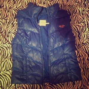 Blue Hollister Vest