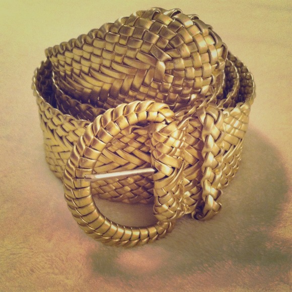 Gold Braided Belt