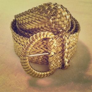 Gold Braided Belt