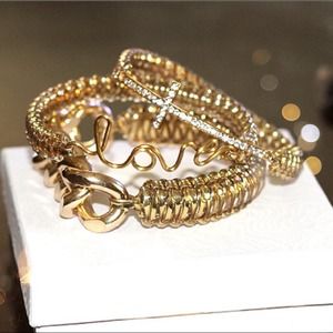 Gold Combo Bracelet