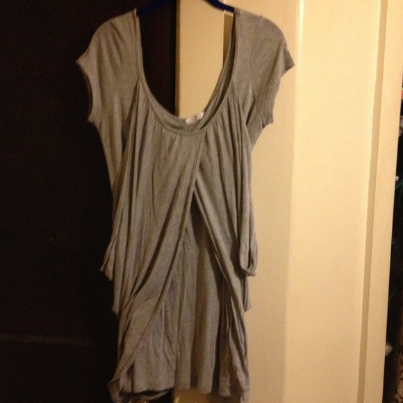 ◆ Grey Charlotte Russe shirt. Size L