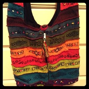 Colorful Bag with Thick Strap!