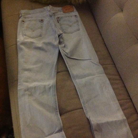 Light bleached denim