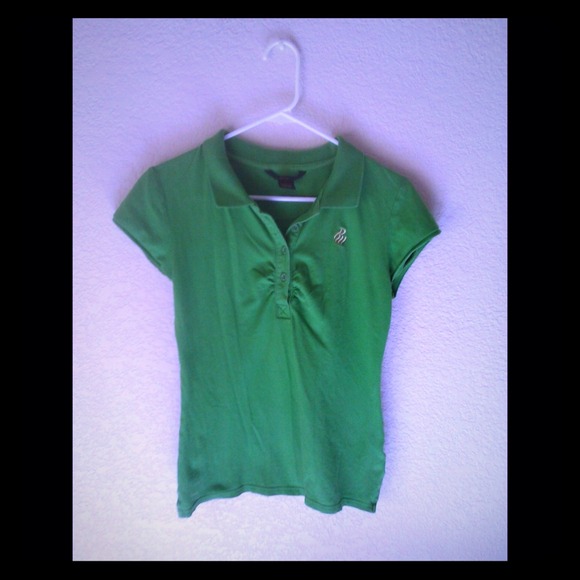 Green Collared Shirt
