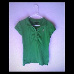 Green Collared Shirt
