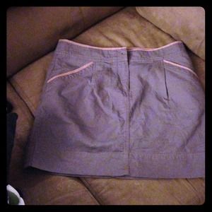 Size 2 Ann Taylor Loft Dark Purple skirt