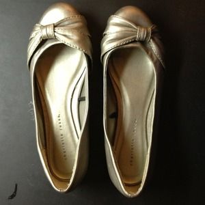 Silver Ballet Flats Charlotte Russe