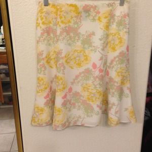 Floral skirt