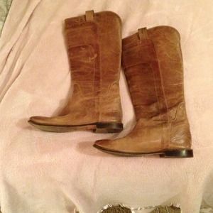 Frye Boots- Tan