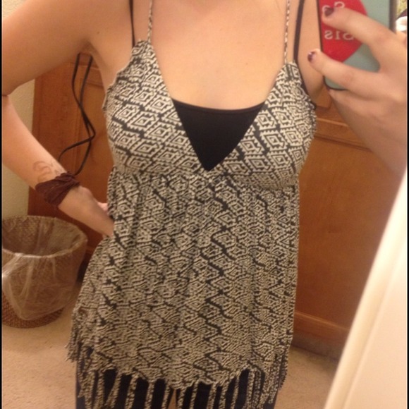 Beach Shirt with Fringe!