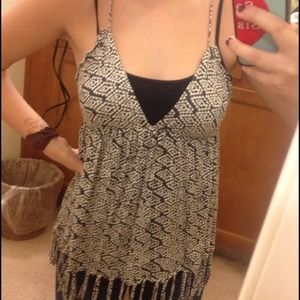 Beach Shirt with Fringe!