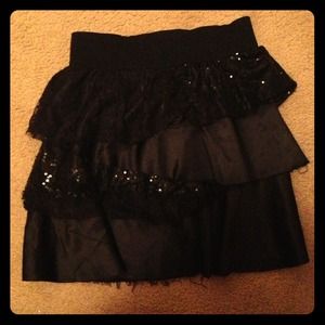 Black skirt