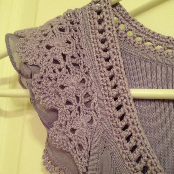 Cynthia Cynthia Steffe lavender top - Picture 2 of 3