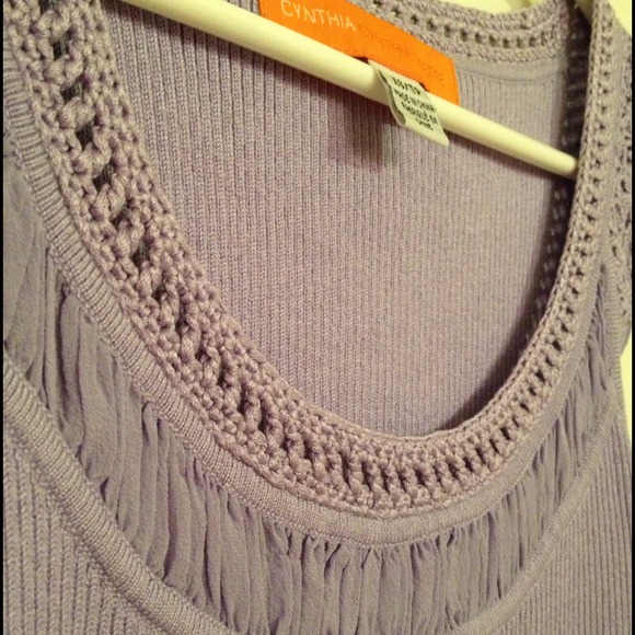 Cynthia Cynthia Steffe lavender top - Picture 3 of 3