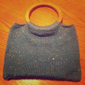 XXSOLDXX Hand knit purse.