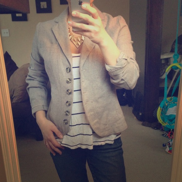 Small light grey blazer