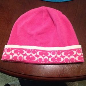Authentic Coach knit hat