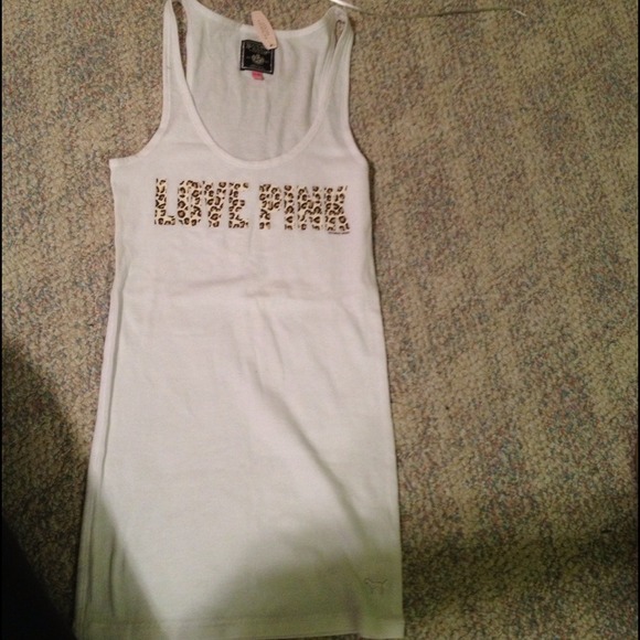 Leopard Victoria Secret PINK TANK