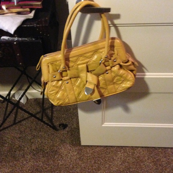 Yellow purse