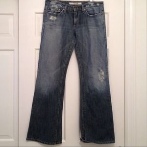 Joe's jeans destroyed look 29