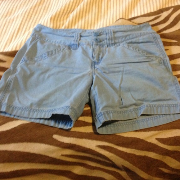 Light blue shorts