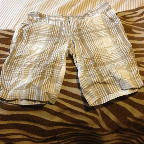 Plaid shorts