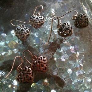 LOT of Antique look- earrings