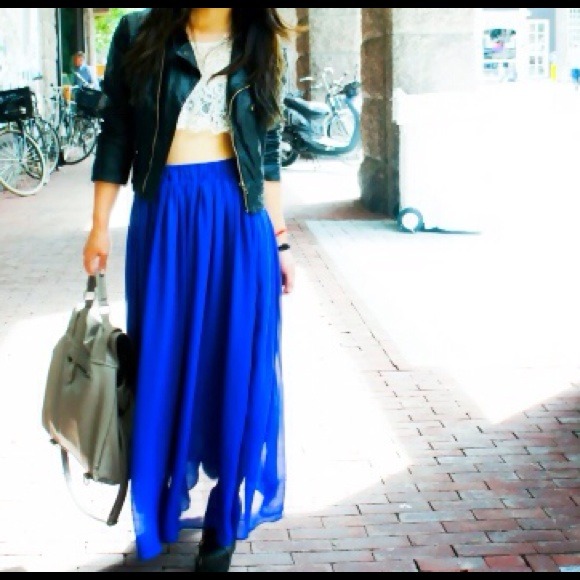 ⛔SOLD⛔ American Apparel Chiffon Maxi Skirt