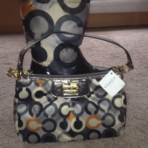 Coach Boots with Matching Purse