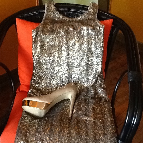 Zara sequenced dress
